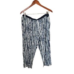 Secret Treasures Navy Blue & White Striped PJ Pant Size XL (16-18) Loungewear